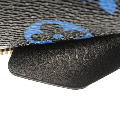 Louis Vuitton Colored Monogram Mini Pochette Accessories Blue Black 7 of 7