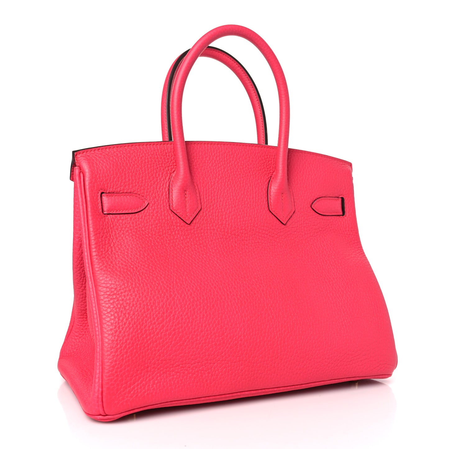 Taurillon Clemence Birkin 30 Rose Extreme