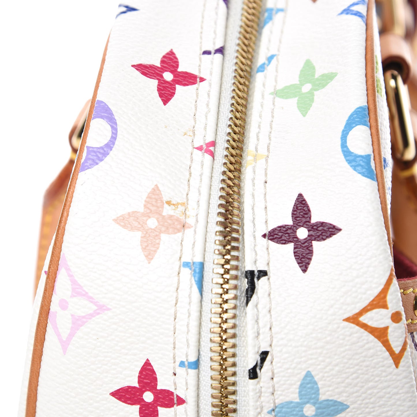 Monogram Multicolor Trouville White