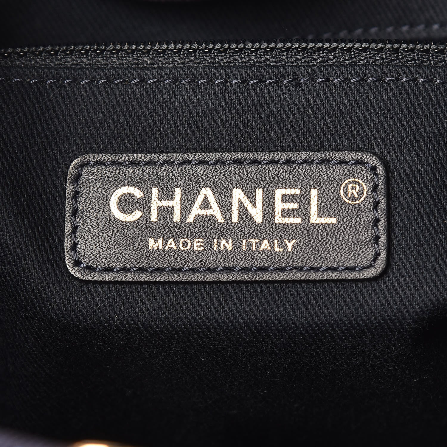Chanel Lurex Boucle Mini Deauville Tote Blue 6 of 9