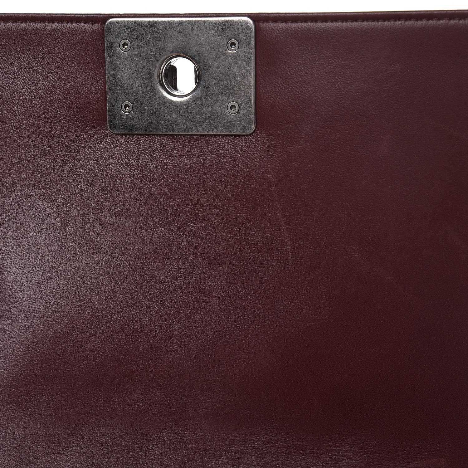 Chanel Lambskin Quilted Medium Boy Flap Burgundy 9 of 12