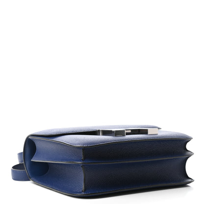 Hermes Epsom Constance 24 Bleu Saphir 4 of 10