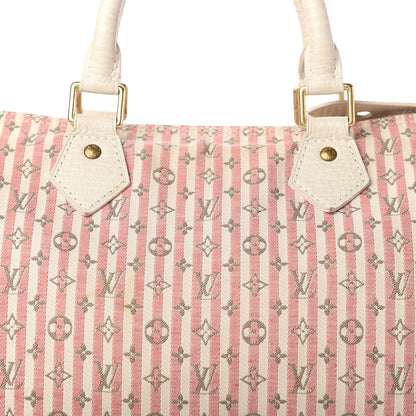 Louis Vuitton Mini Lin Croisette Speedy 30 Rouge 10 of 11