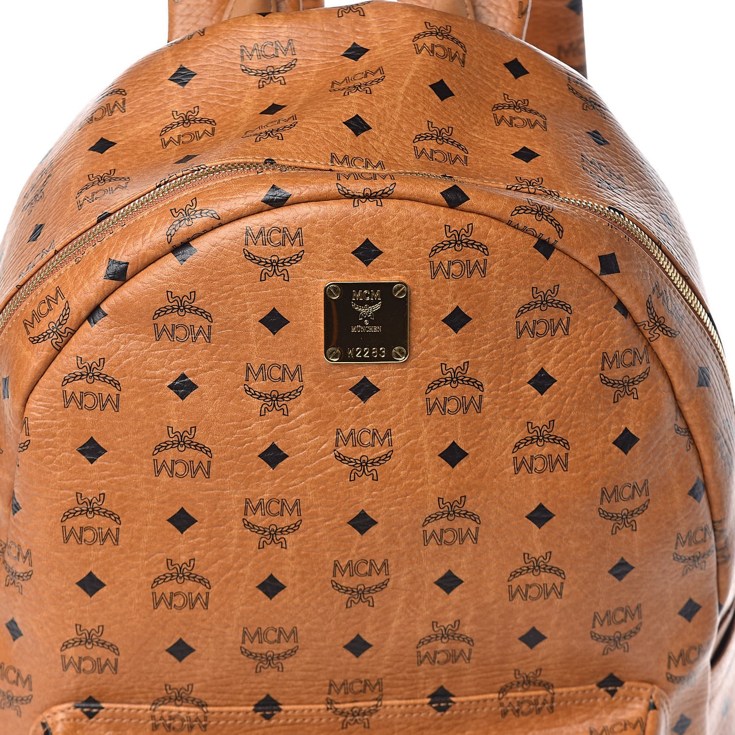 Visetos Large Stark Backpack Cognac