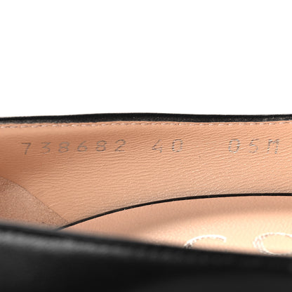 Gucci Malaga Kid GG 95mm Pumps 40 Black 6 of 9