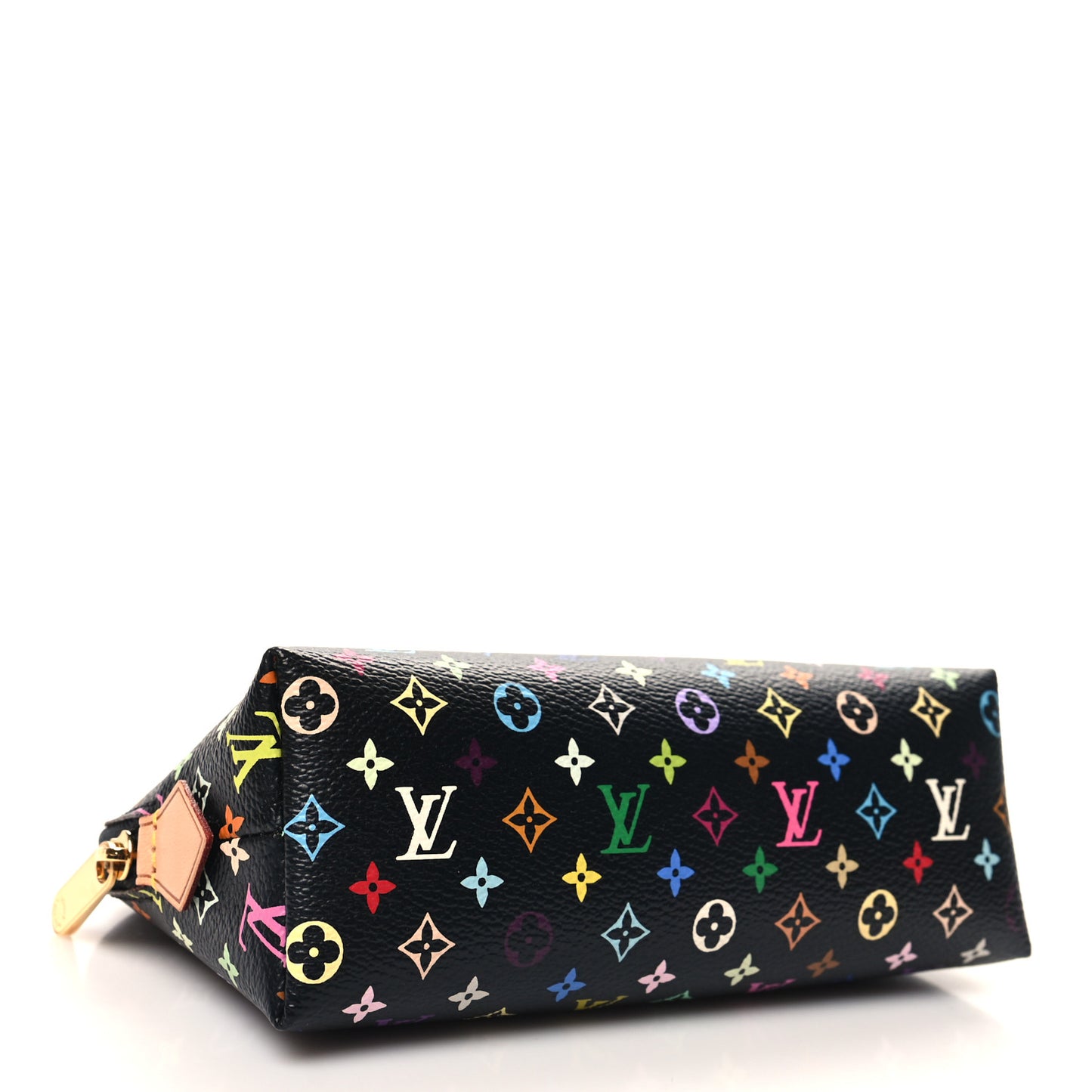 LOUIS VUITTON Monogram Multicolor Cosmetic Pouch Black Grenade