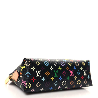 Louis Vuitton LOUIS VUITTON Monogram Multicolor Cosmetic Pouch Black Grenade 4 of 7