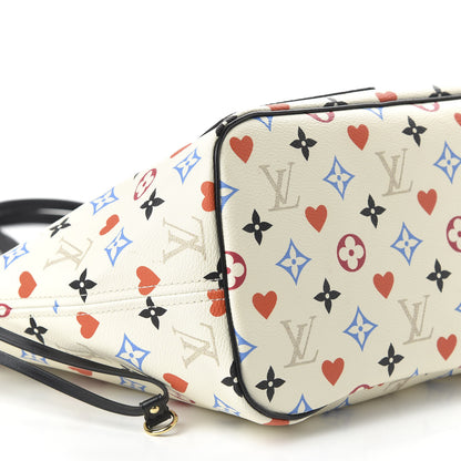 Louis Vuitton Game On Neverfull MM White 6 of 11