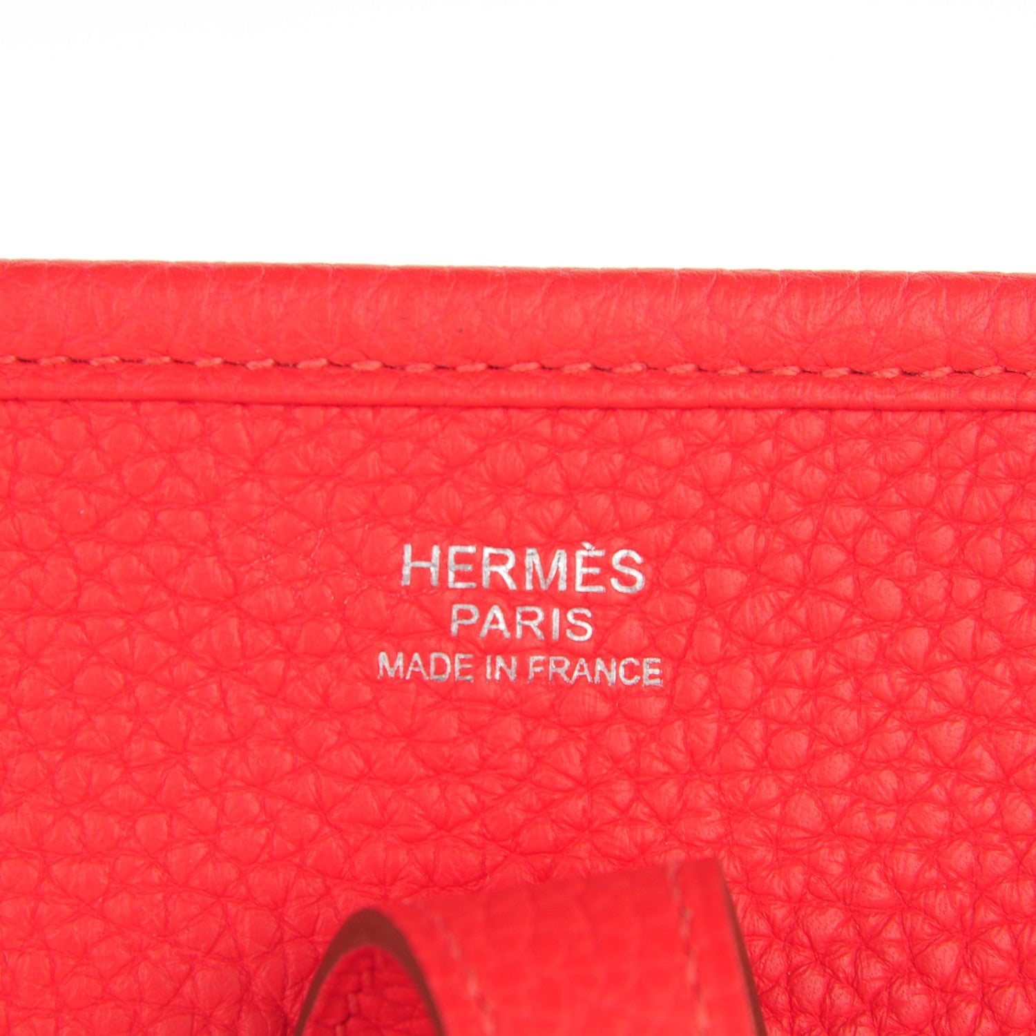 Hermes Taurillon Clemence Evelyne III PM Rose Jaipur 5 of 9