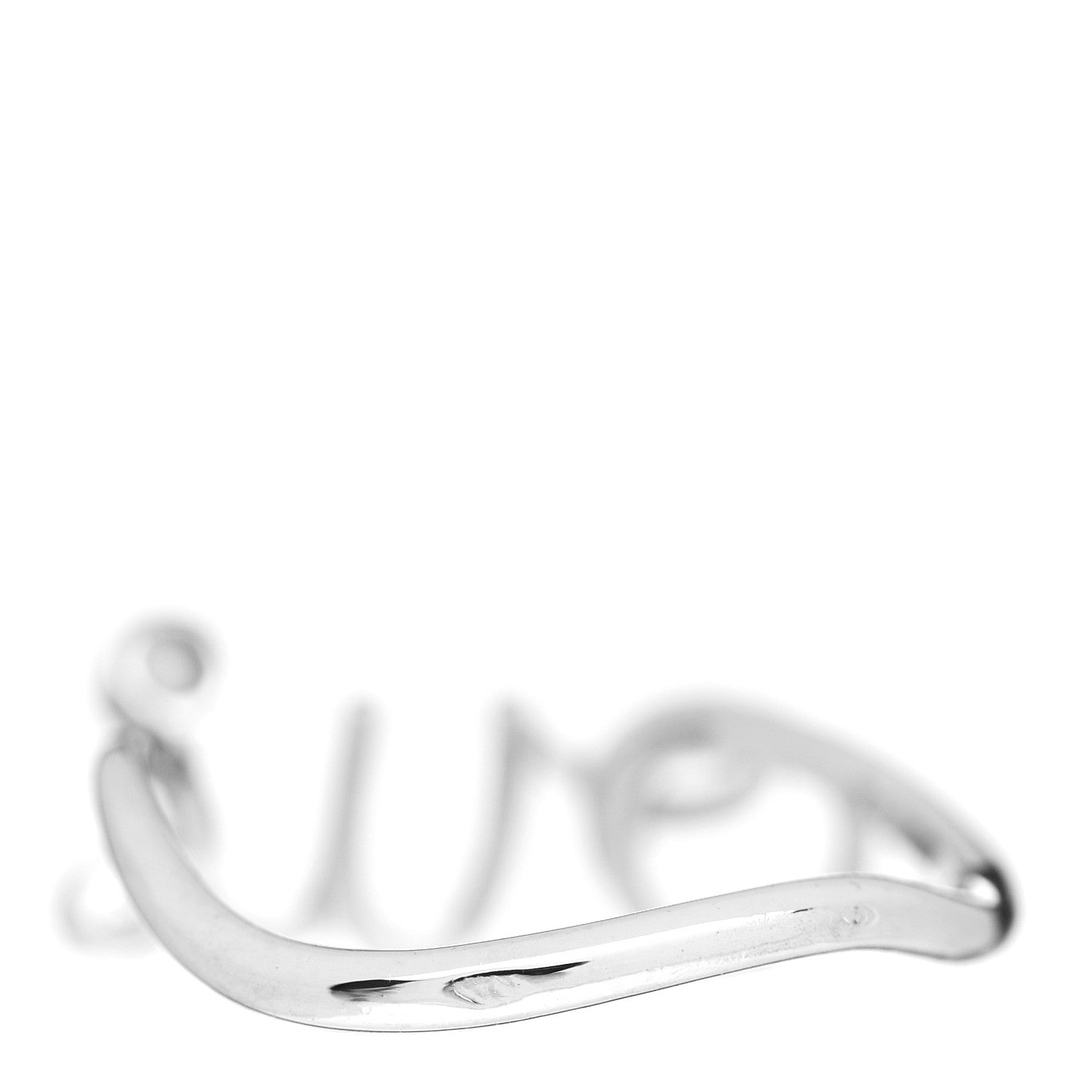 Christian Dior 18K White Gold Diamond Oui Ring 50 5.25 4 of 5