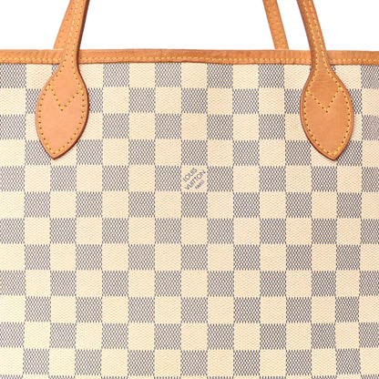 Louis Vuitton Damier Azur Neverfull MM 9 of 25