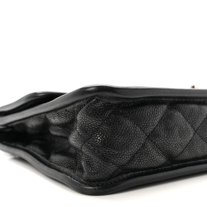 Chanel Caviar Quilted Medium French Riviera Flap Black 9 of 11