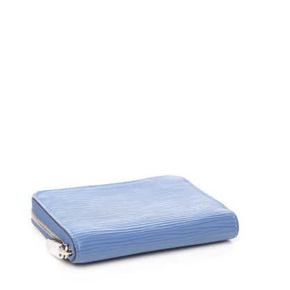 Louis Vuitton Epi Zippy Coin Purse Blue Jean 3 of 5