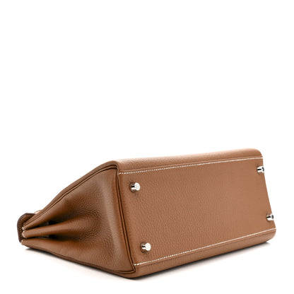 Hermes Togo Kelly Retourne 28 Gold 4 of 12