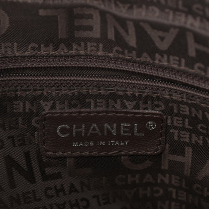 Chanel Calfskin Small Tassel Bowler Light Brown 6 of 16