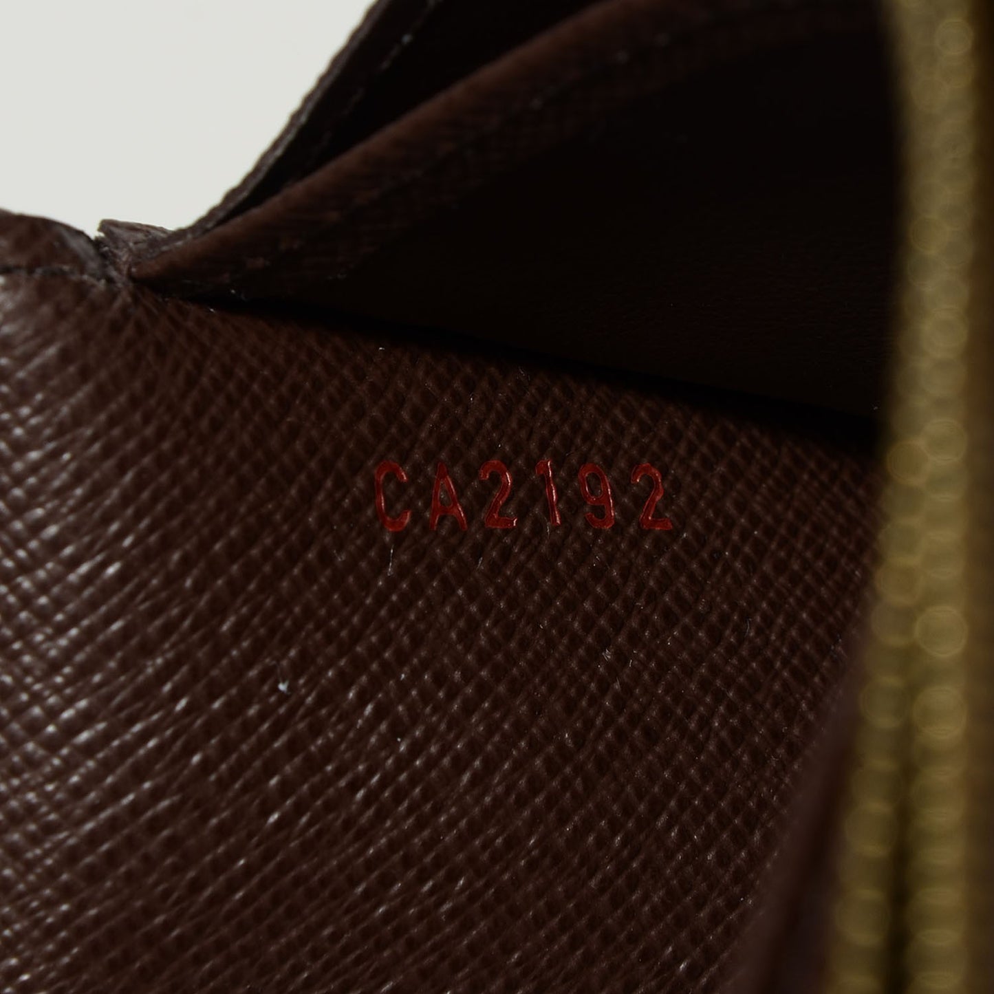 Damier Ebene Sarah Wallet