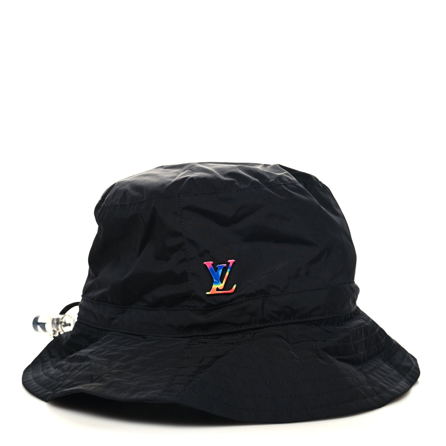 Nylon 2054 Transformable Bob Bucket Hat Black