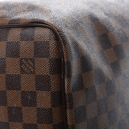 Louis Vuitton Damier Ebene Keepall Bandouliere 55 18 of 22