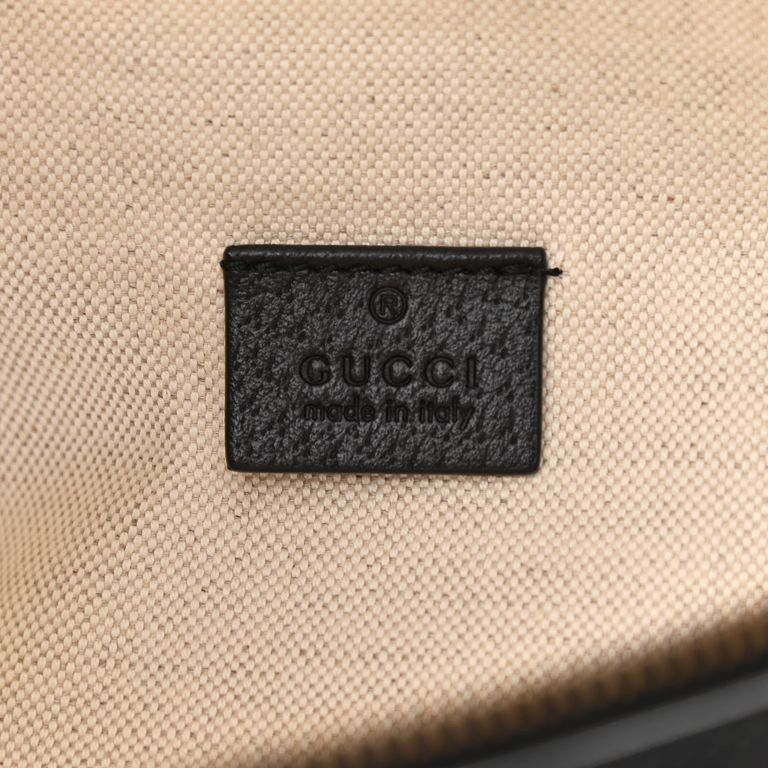 Gucci GG Monogram Velvet Belt Bag Red Cipria 6 of 10