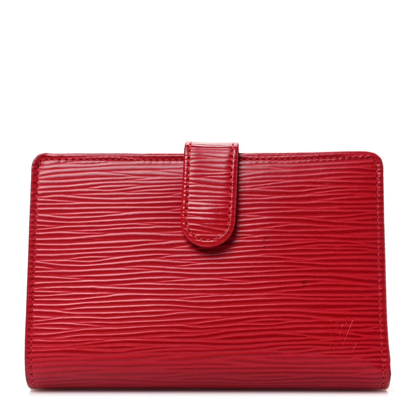 Epi French Purse Wallet Castillan Red