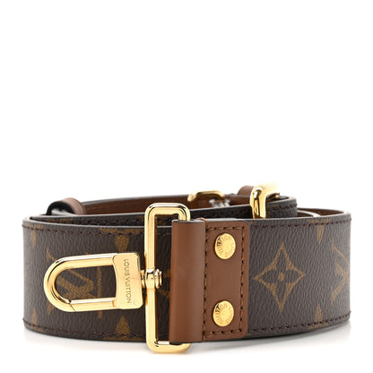Louis Vuitton Monogram Adjustable Papillon Shoulder Strap Brown 1 of 5