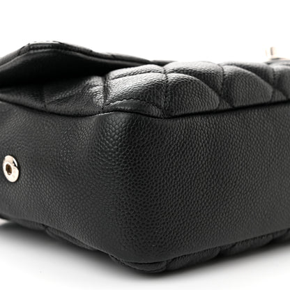 Chanel Caviar Quilted Jumbo Easy Flap Black 9 of 10