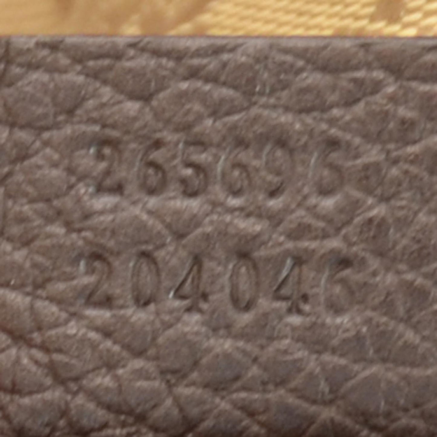 Crystal Monogram Large Joy Tote Beige Ebony Testa di Moro