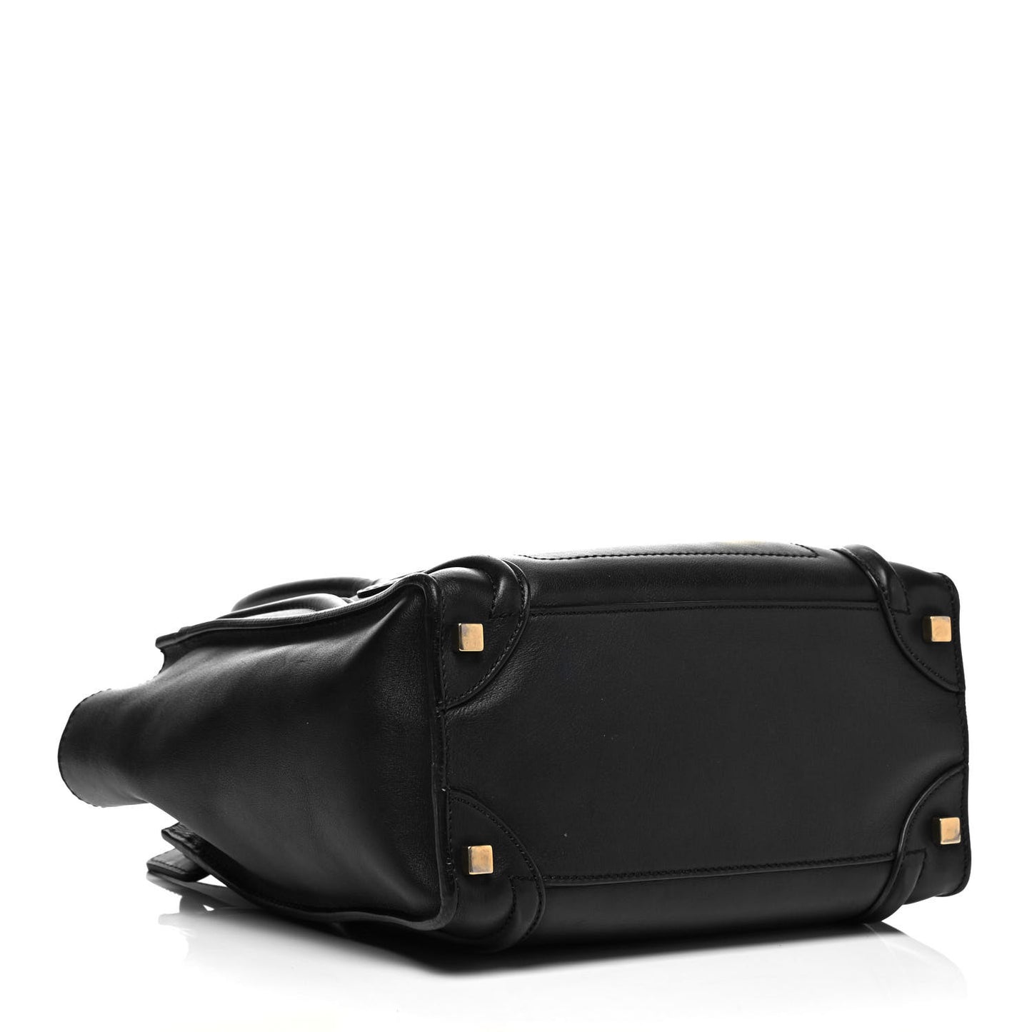 Smooth Calfskin Micro Luggage Black