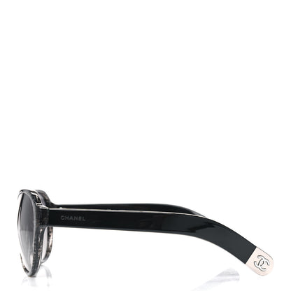 Chanel CC Polarized Sunglasses 5233 Black 3 of 4