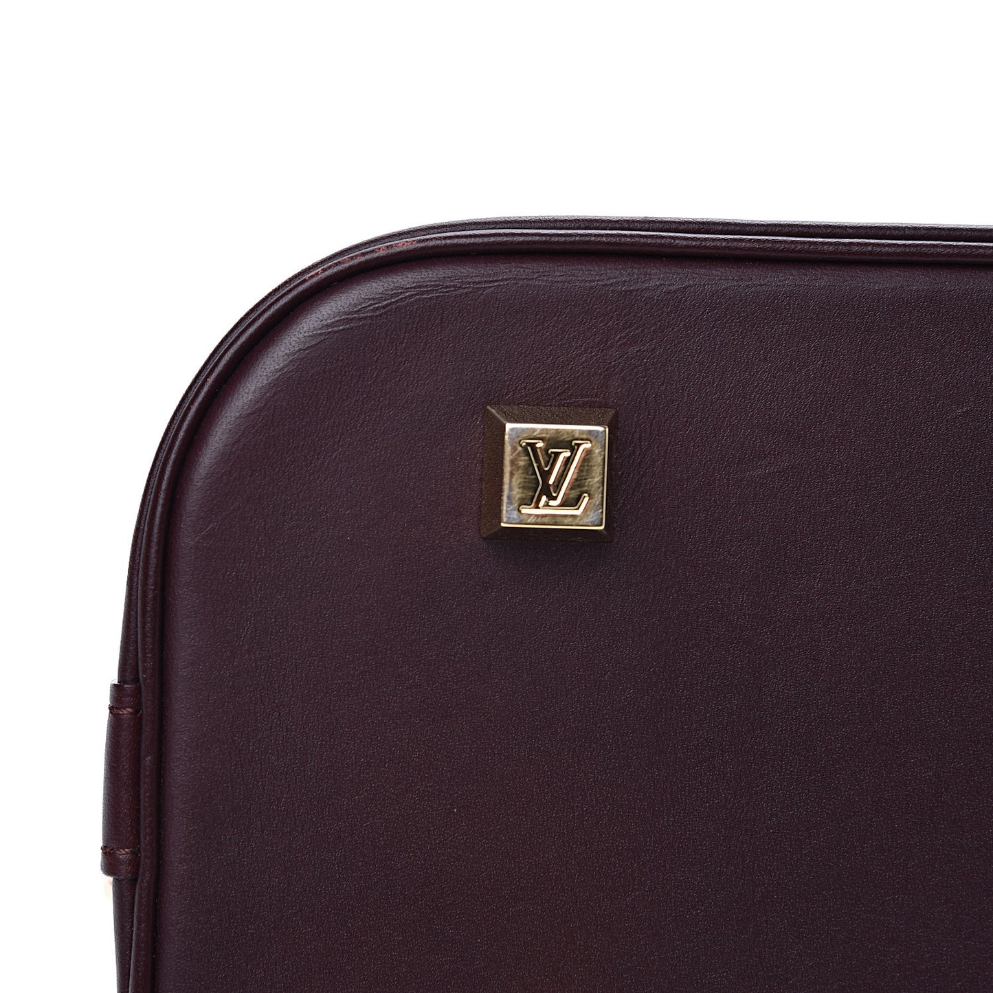 Mini Monogram Alma Long Cherry