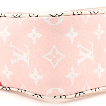 Louis Vuitton Monogram Giant Beach Pouch Rouge 7 of 12