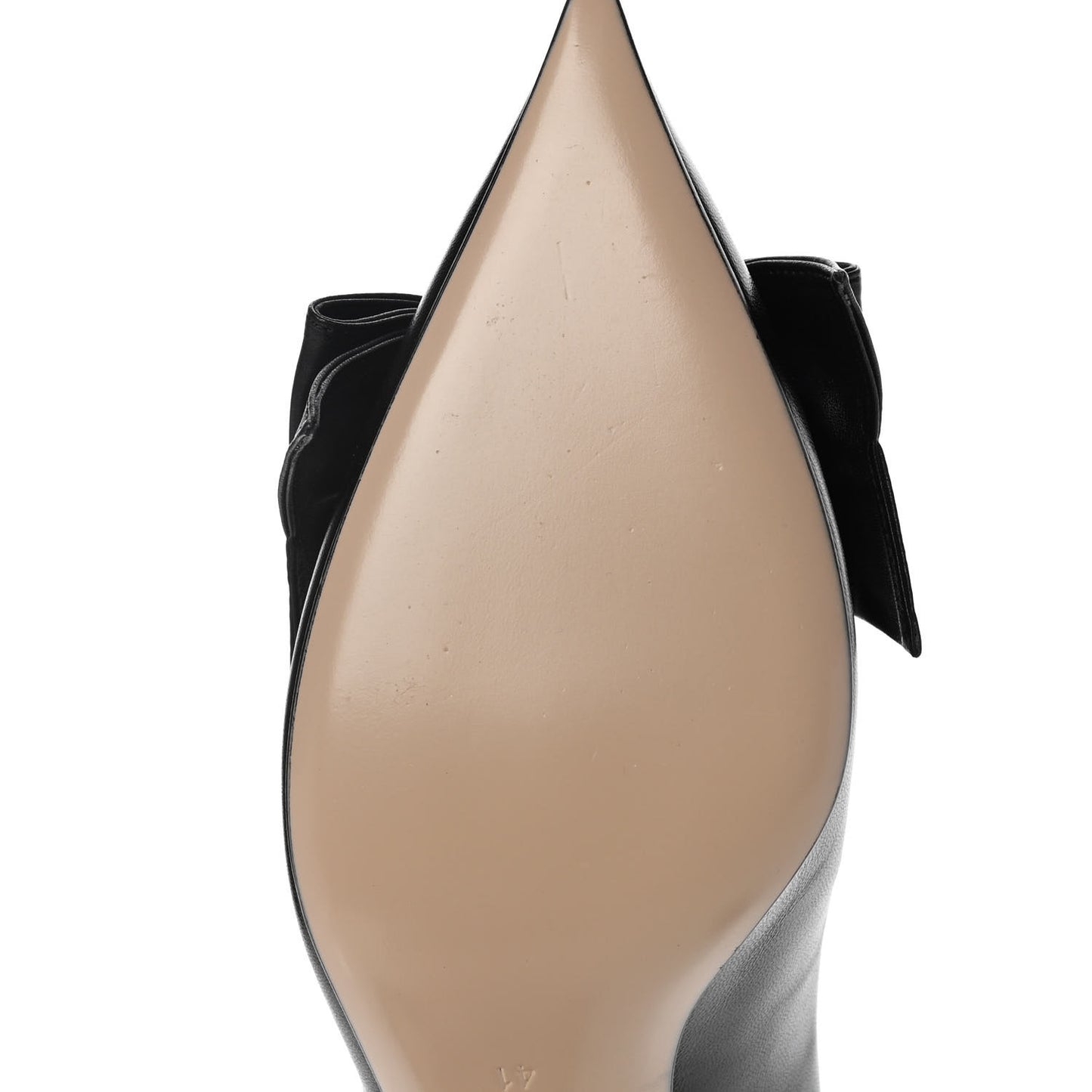 Nappa Queen Margaret Mid Heel Pumps 41 Black