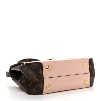 Louis Vuitton Patent Calfskin Monogram Cherrywood PM Rose Ballerine 4 of 14