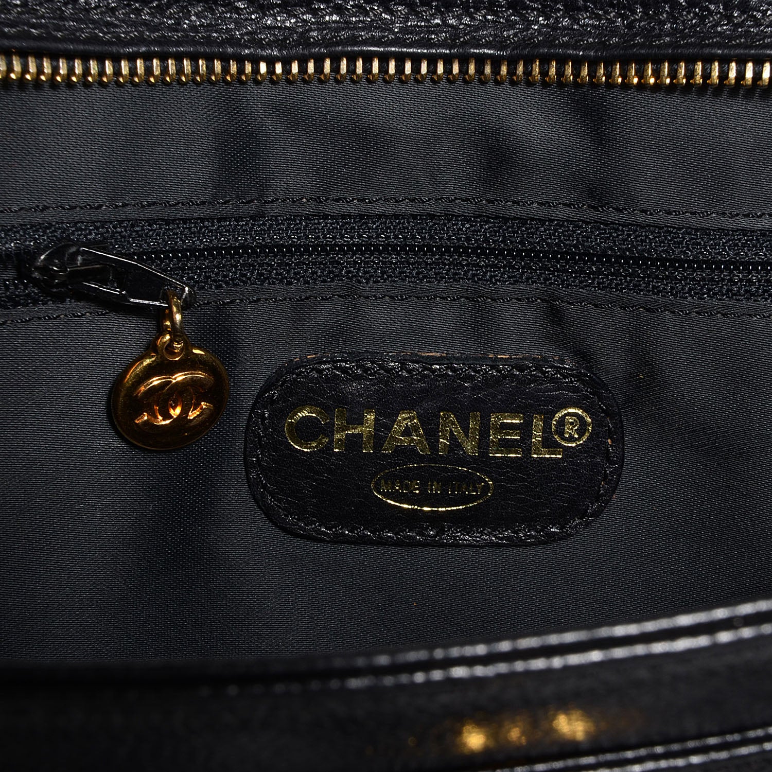 Chanel Caviar Shoulder Bag Black 6 of 7