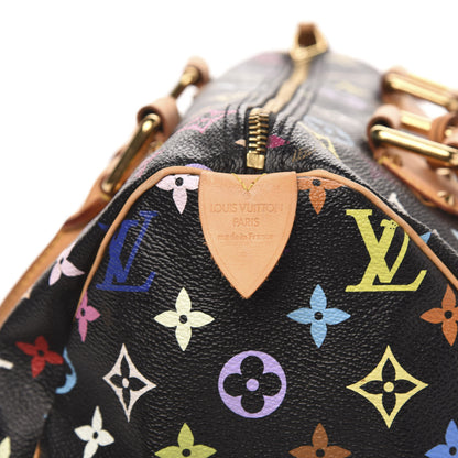 Louis Vuitton Monogram Multicolor Speedy 30 Black 6 of 11