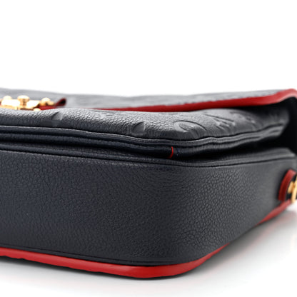 Louis Vuitton Empreinte Pochette Metis Marine Rouge 8 of 9