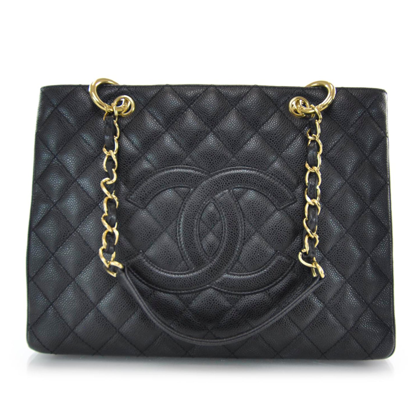Caviar Grand Shopping Tote GST Black