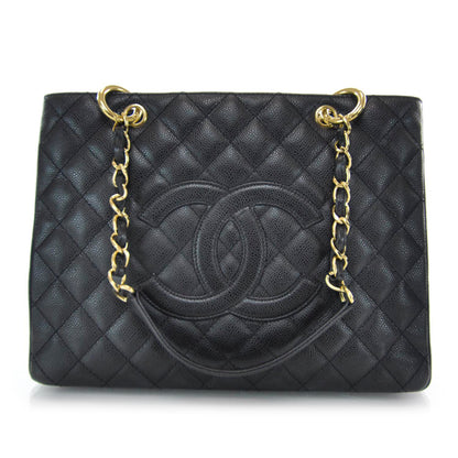 Chanel Caviar Grand Shopping Tote GST Black 1 of 7