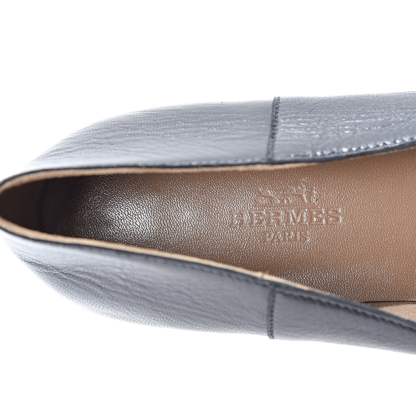 Goatskin Womens Time Loafers 37 Black