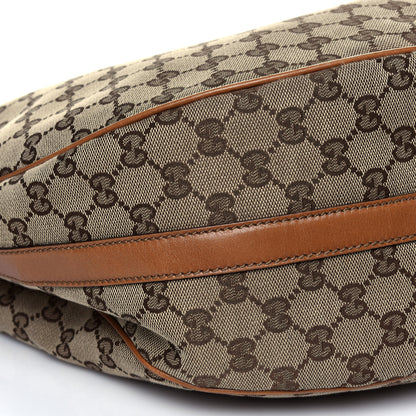 Gucci Monogram Large GG Twins Hobo Brown 9 of 11