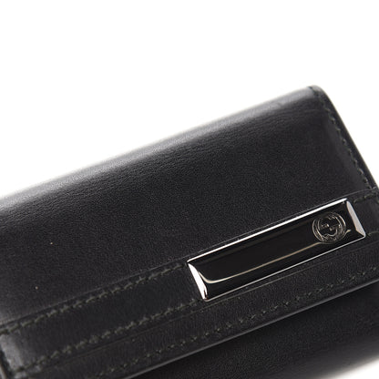 Gucci Calfskin 6 Key Holder Case Black 6 of 7