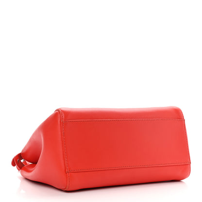 Fendi Nappa Mini Peekaboo Iconic Satchel Papavero 3 of 11