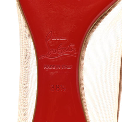 Christian Louboutin Veau Velours Rete Galativi Flats 38.5 Courtisane 6 of 14