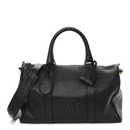 Chanel Caviar Timeless CC Duffel Bag Black 1 of 10