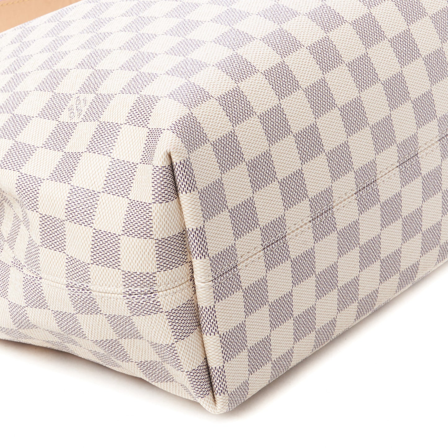 Damier Azur Graceful MM Rose Ballerine