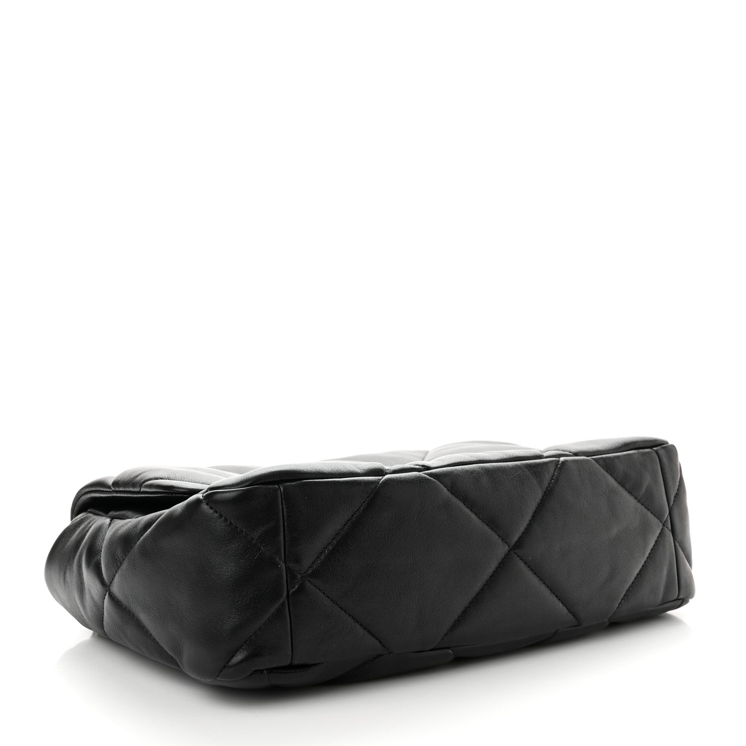 Chanel Lambskin Quilted Large Chanel 19 Flap Black 4 of 10