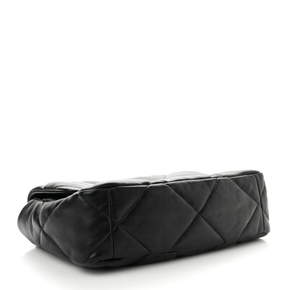 Chanel Lambskin Quilted Large Chanel 19 Flap Black 4 of 10