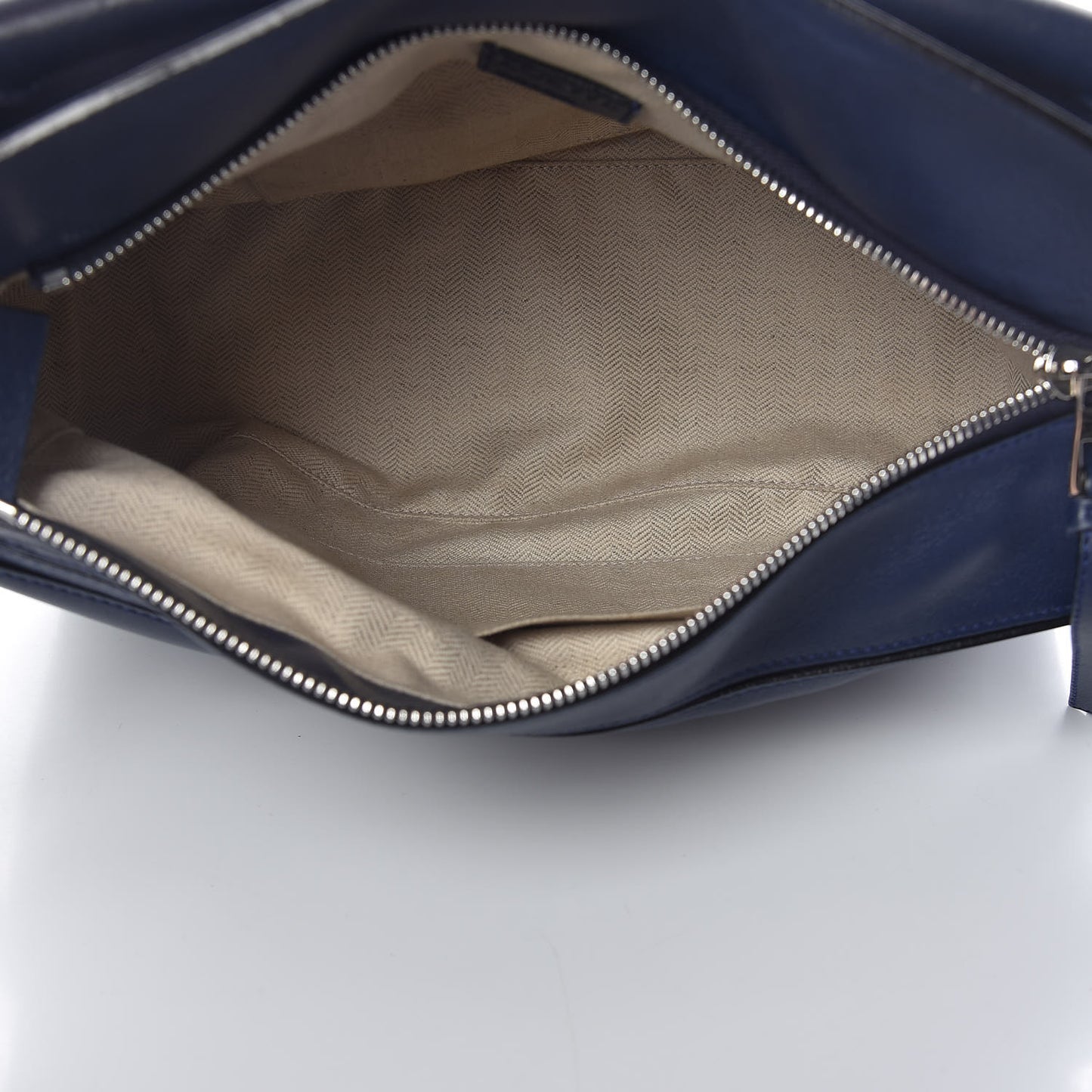 Calfskin Medium Puzzle Bag Marine