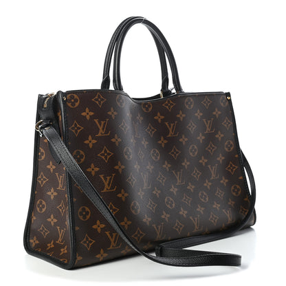 Louis Vuitton Monogram Popincourt MM Black 3 of 10