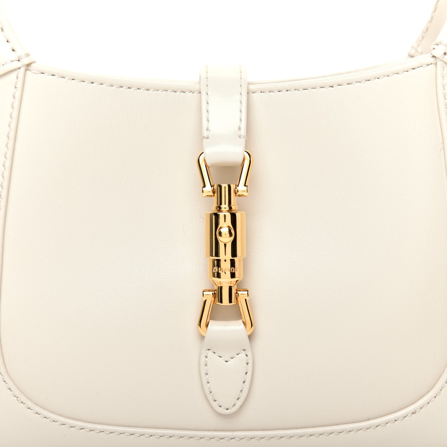 Boarded Dyana Lux Calfskin Mini Jackie 1961 Hobo Mystic White